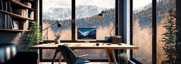 Bureau avec vue !